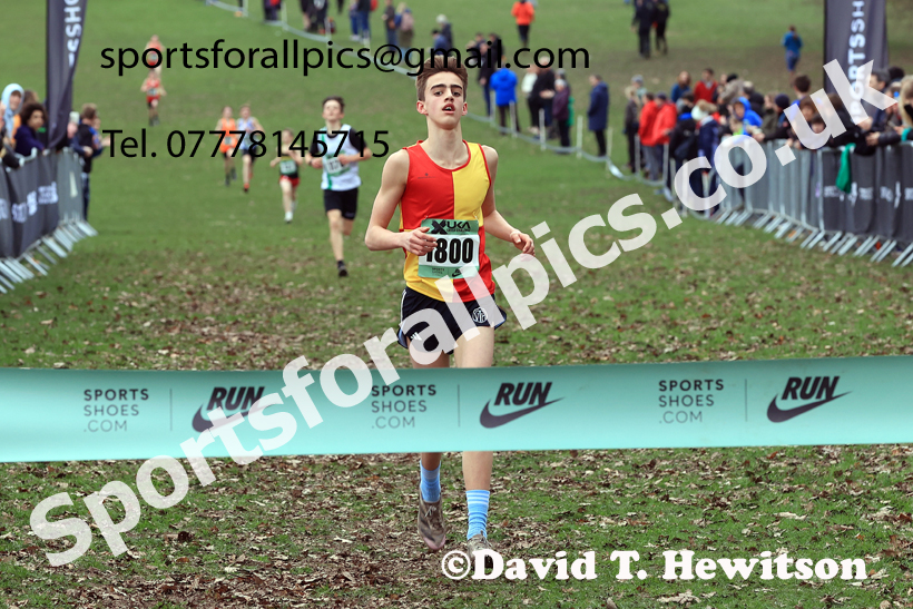 Boys Under-13s 2026 UK CAU Inter Counties Cross Country, Wollaton Park, Nottingham. Photo: David T. Hewitson/Sports for All Pics